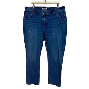 Abercrombie & Fitch 90's Straight Ultra High Rise Jean Size 35/20r